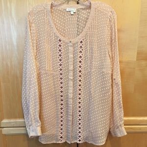 Anthropologie Blouse by Meadow Rue